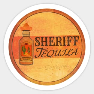 Retro Tequila Sticker